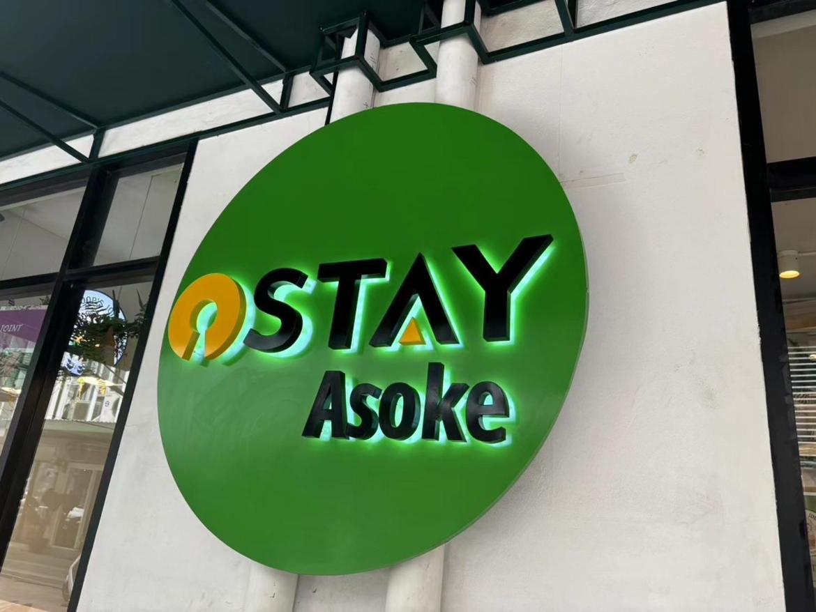 Ostay Asoke Bangkok Makkasan Exteriör bild
